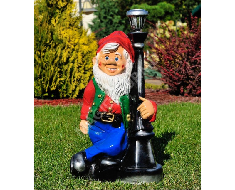 Садово-парковая фигура Cera Гном у фонаря